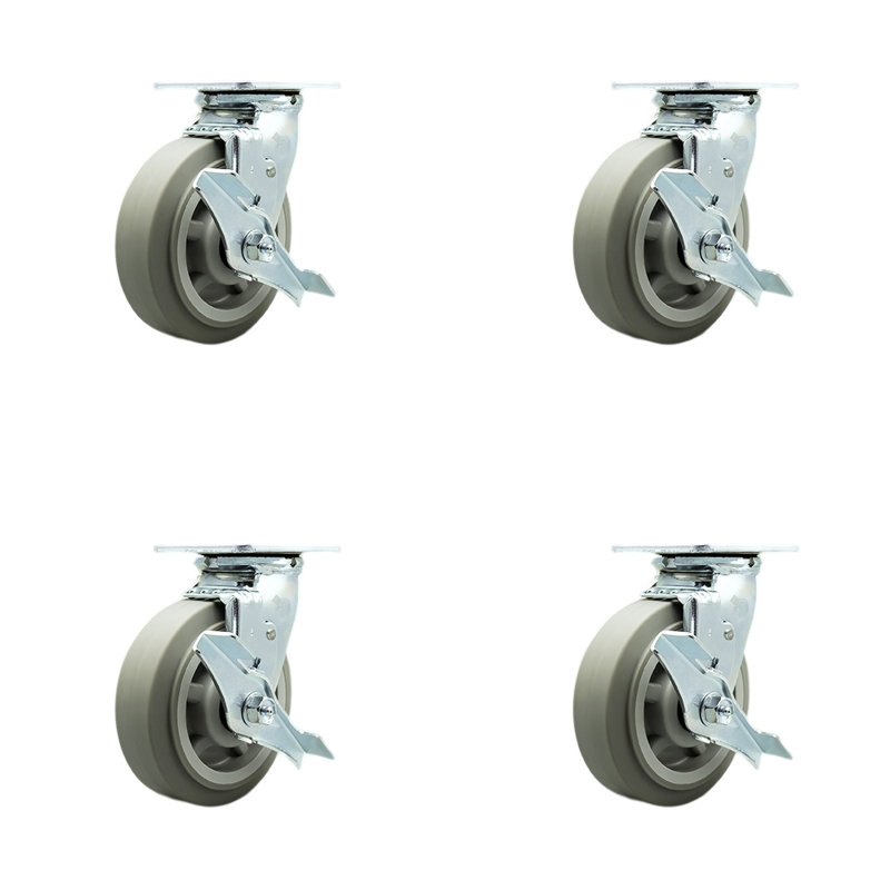 Thermoplastic Rubber Caster