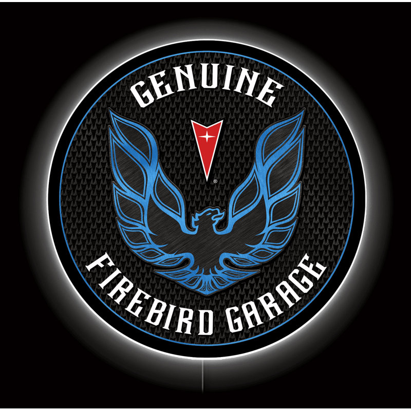LED FIREBIRD BLUE Signs
