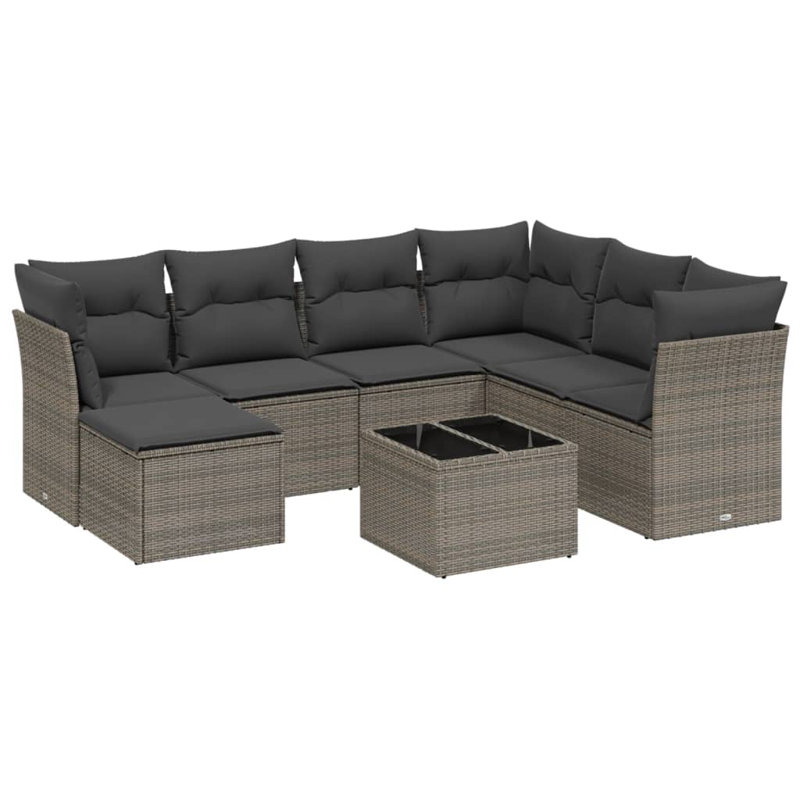 Ensemble de canapé de jardin Vidaxl