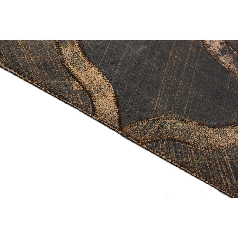 Ortega Dark Brown Rug