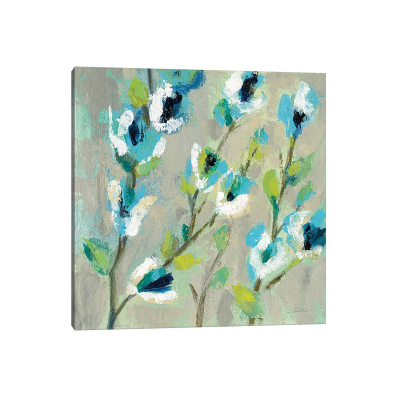 Whimsical Branch I by Silvia Vassileva - Wrapped Canvas Gallery-Wrapped Canvas Giclée, 30.48 cm H x 30.48 cm W
