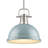 Calico 1-Light Dimmable Steel Dome Pendant with Adjustable Height-84052915-84052920