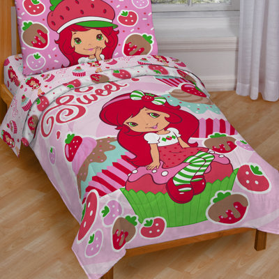 Ensemble de literie enfant 4 pièces doux petits gâteaux