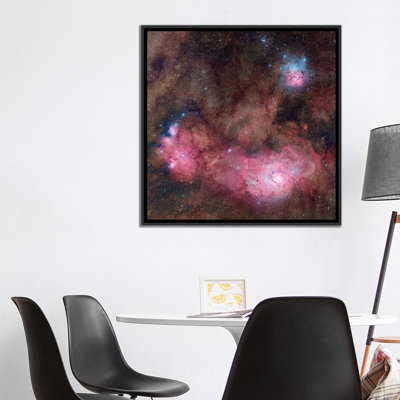 " The Sagittarius Triplet Composite Image " by Robert Gendler