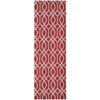 Nolan Hand Loomed Cotton Geometric Rug
