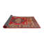 Tapis traditionnel marron / noir / crème Cedres-440893314