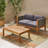 LAUREL LOVESEAT & COFFEE TABLE