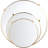 Savien Metal Round Mirror-1342312982