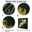 Fleurs jaunes, Forsythia, gros plan - impression d'art mural floral-622245776-622245781