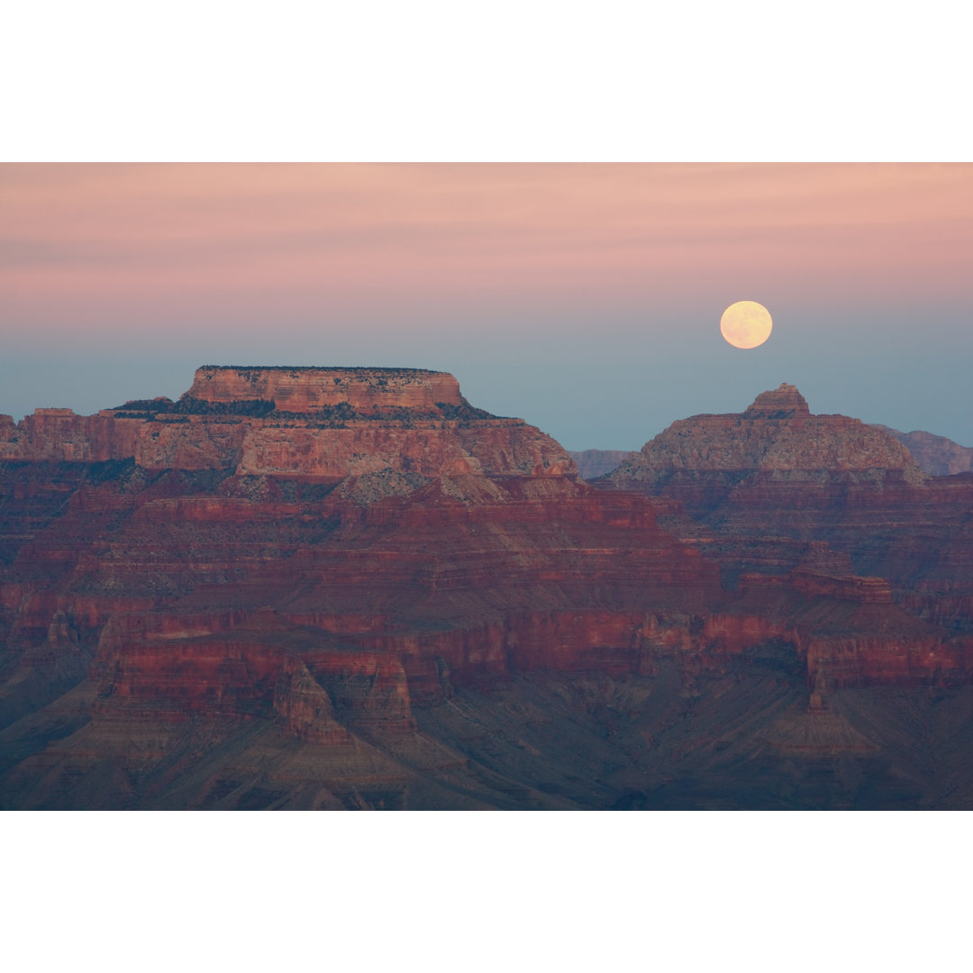 Grand Canyon von Thejack - Kunstdrucke auf Leinwand ohne Rahmen