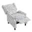 Ameiah 74 cm W Upholstered Wing Back Manual Push Back Recliner with Naihead Trims-519620395