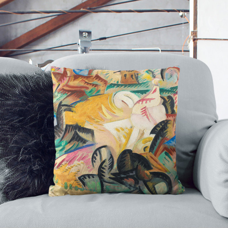 Square Cushion, 55cm H x 55cm W x 20cm D