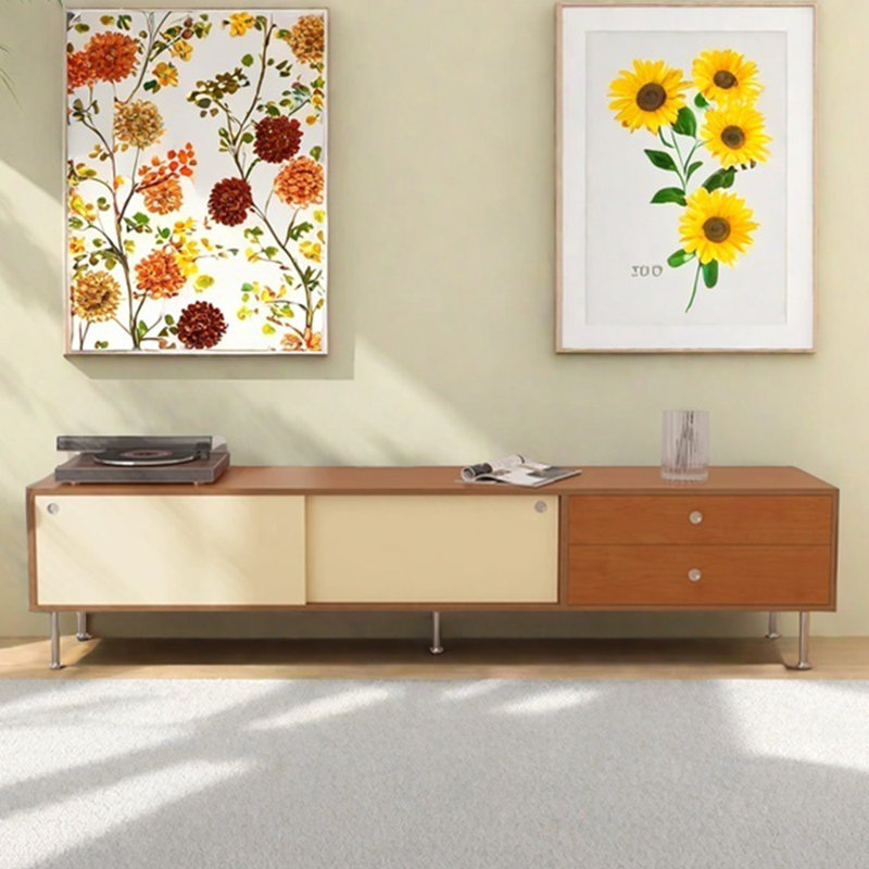 Meuble télé créatif rétro, 82.67''