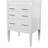 Merary 23.75'' Single Bathroom Vanity with Quartz/Ceramic Undercount Sink Top