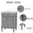 Deleah 24'' Single Bathroom Vanity with Ceramic Top-217891103