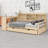Multi-Functional Corner Daybed Featuring Storage Drawers, Desk, Charging Port-207856568