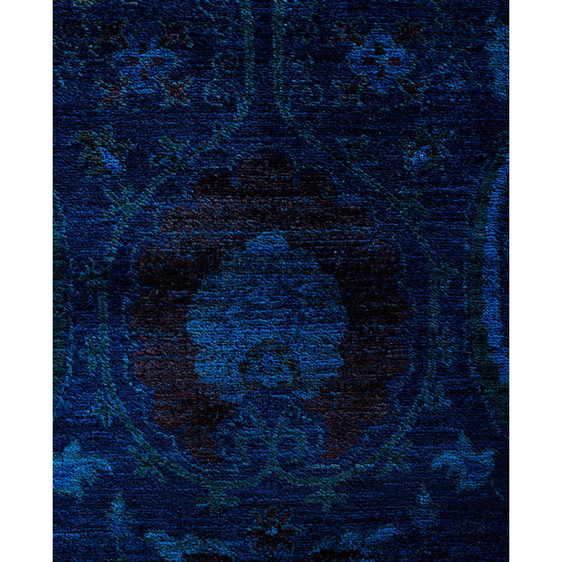 Overdyed One-of-a-Kind 12' 1" X 17' 7" Hand Knotted Area Rug
