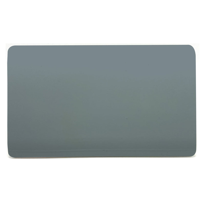 Trendi Switch Double Blanking Plate, Cool Grey