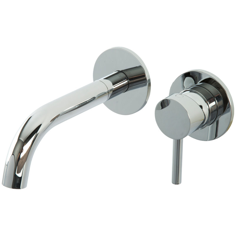 Robinet de salle de bain mural Opéra, Chrome
