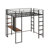 Gatland Kids Loft Bed with 2 Shelves and one Desk-1039341779-1039341776