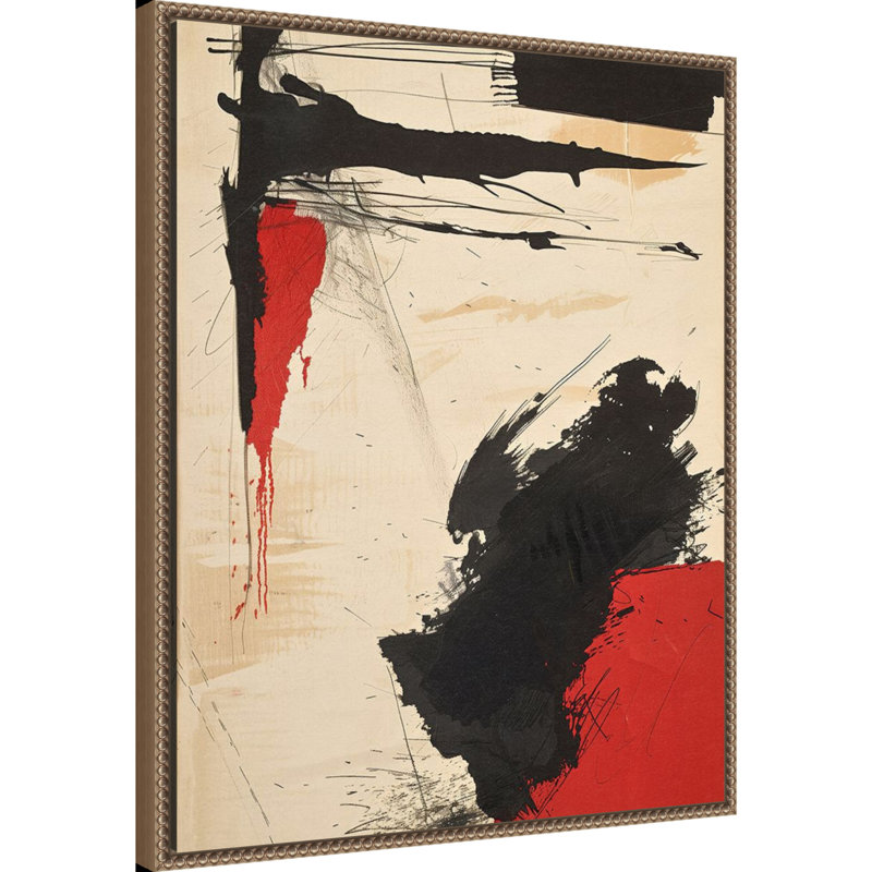 Our Passion par J.d. Lewis, reproduction d'art sur toile encadrée, H 28 po x l 23 po