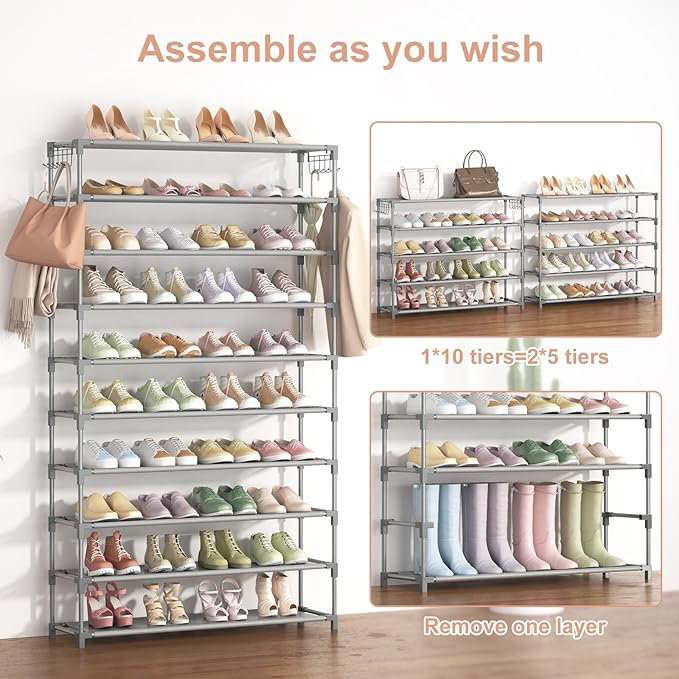 50 Pair Shoe Storage