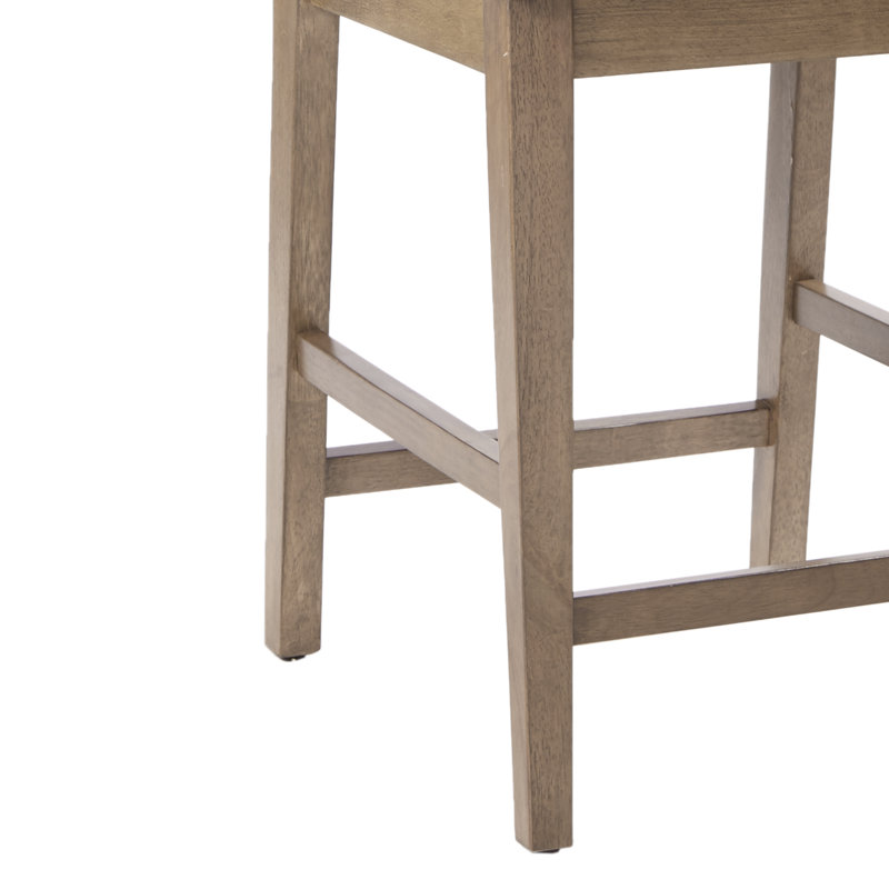 York Solid Wood Bar & Counter Stool - Modern Farmhouse