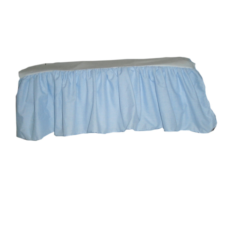 Jupe de lit de bébé, Bleu