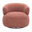 Chaise pivotante Rosabel Venezia - brun