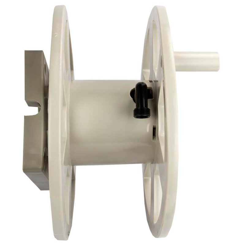 Suncast SWA100 100 Ft. Wall Mount Garden/Yard Hose Reel Side Winder (2 Pack)