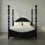 Ferret Solid Wood Four Poster Bed-20723031-20723034