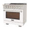 36 po 5,2 pieds cubes Pi. Cuisinière à gaz autoportante-73097266-90717064