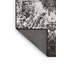 Tapis noir / blanc à motif abstrait Burtonsville-907867207