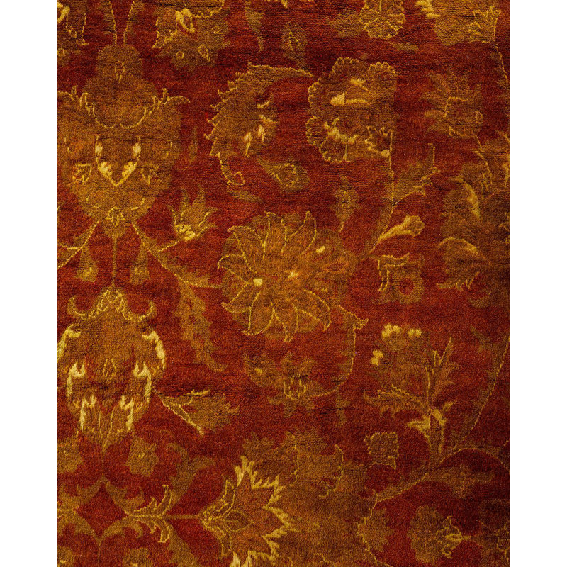 Fine Vibrance One-of-a-Kind 9'2" X 12'3" Hand Knotted Area Rug
