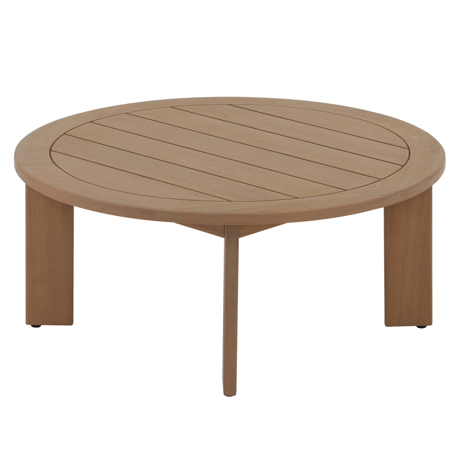 Frances Outdoor Patio Wooden Coffee Table