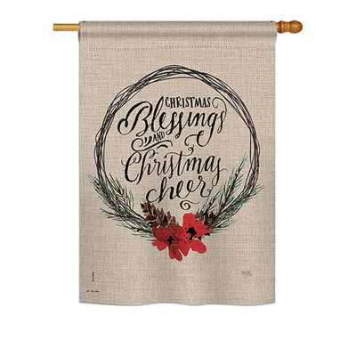 Charents Double Sided Polyester Christmas