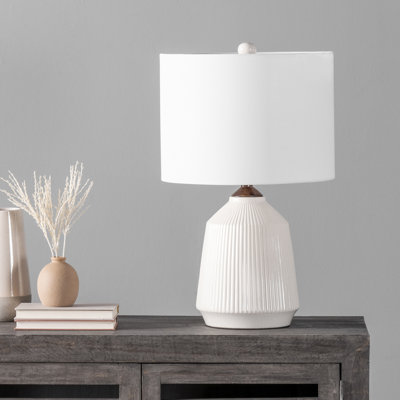 Lampe de table crème 24 po Sutherland