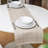 Jalyssia Solid Color 100% Cotton Table Runner-972520700