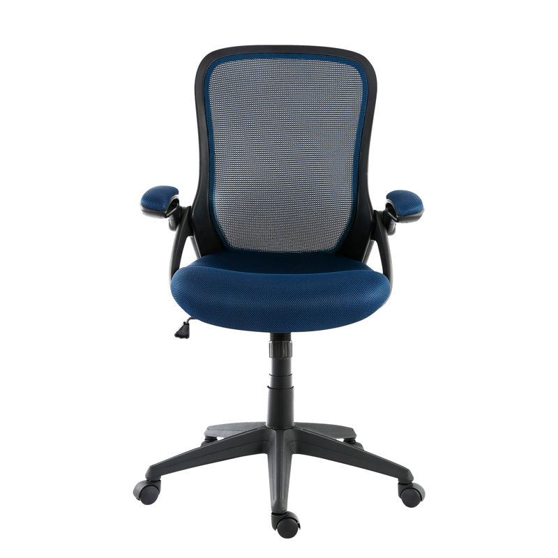 Chaise de travail en filet Labounty, Bleu