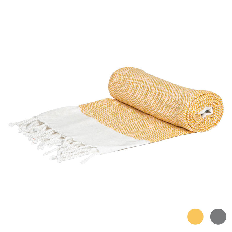 100% Cotton Ultra Light Bath Towel, Yellow