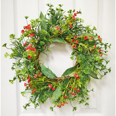 Faux Fir 22'' Wreath