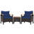 Mariann 2 - Person Patio Conversation Set with Cushions