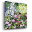 Art mural en verre épique «Summertime» par Allan Friedlander, 24 po x 24 po-605172200
