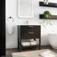 Meuble-lavabo 30 po avec lavabo et 2 tiroirs à fermeture douce, poignée
