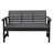 Midwest Plastic Outdoor Bench-695400993-695401005