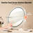 Vanity Mirror With Lights LED Makeup Round w/ Smart Touch for Bedroom-879055514