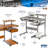Techni Mobili Complete Computer Workstation Desk, Woodgrain-1139118568