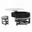 Table basse à plateau relevable moderne avec 3 repose-pieds-118305104