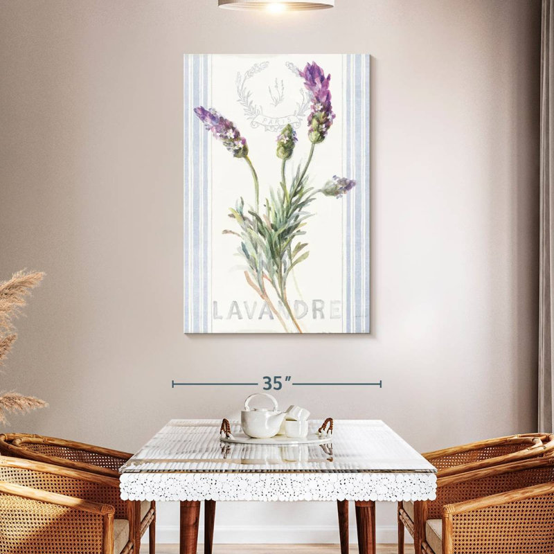 Harnek Floursack Lavender II, 48" H x 32" W