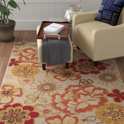 Tapis performance floral crocheté à la main Josephine